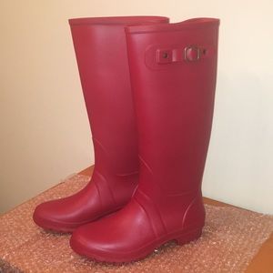 Igor Women's Boira Tall Rain Boot, Red